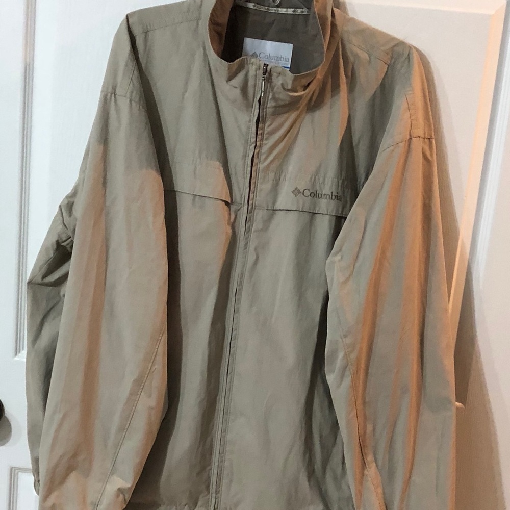Columbia Sportswear Co. Khaki Jacket Sz 2x